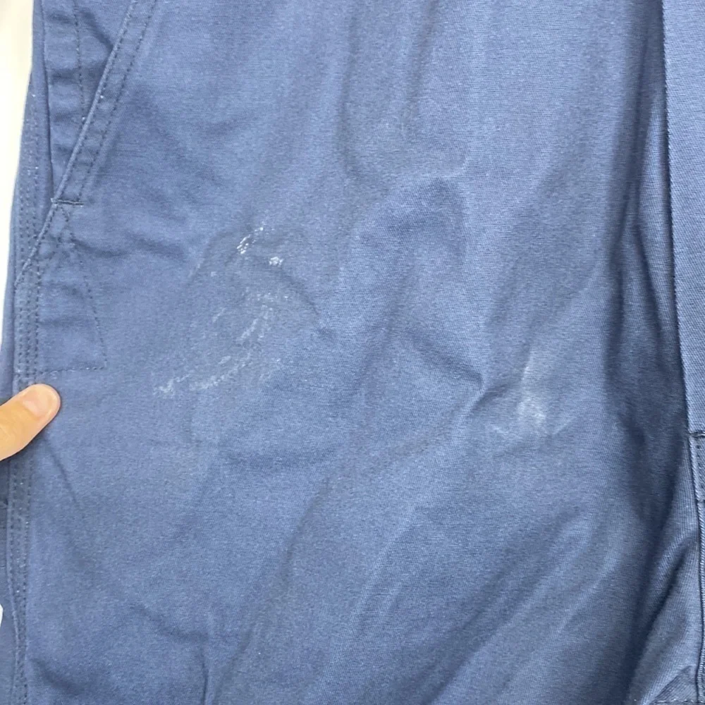 Walls Master Made Navy Blue Coveralls Large Short